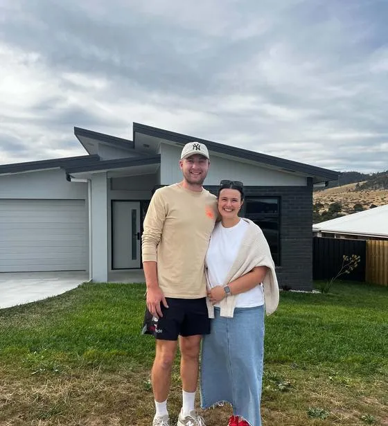 Photo of Homli client at their new front door